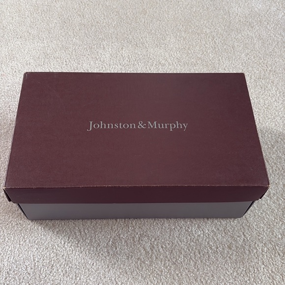 Johnston & Murphy Men’s Hernden Cap Toe Black Calfskin Dress Shoes Size 14 - Picture 12 of 12